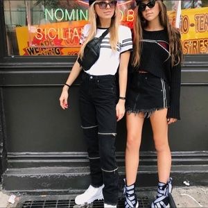 CARMAR NWT BLACK BEATRICE SKIRT